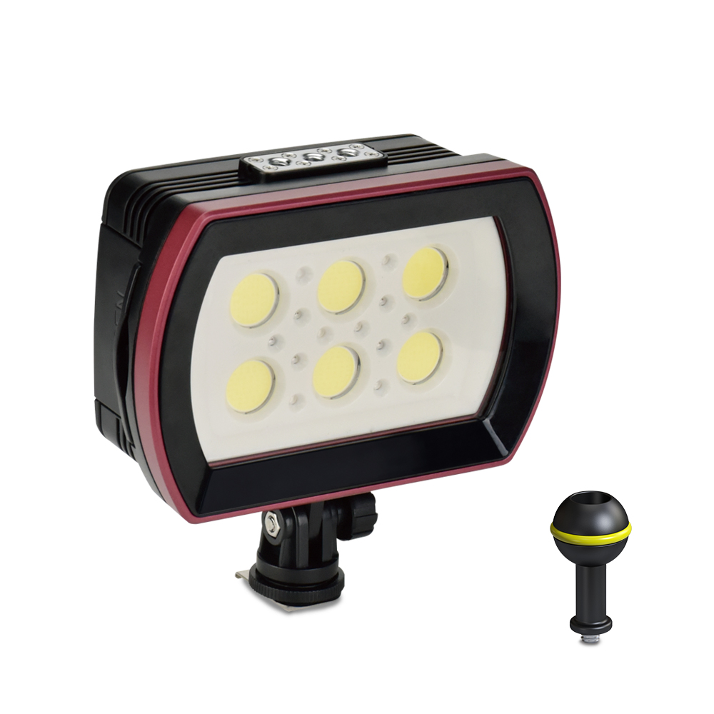 Photography Lighting Brand - 写真撮影 SL-22 LED ダイビングライト水中フィルインランプ 6LED アルミニウム合金