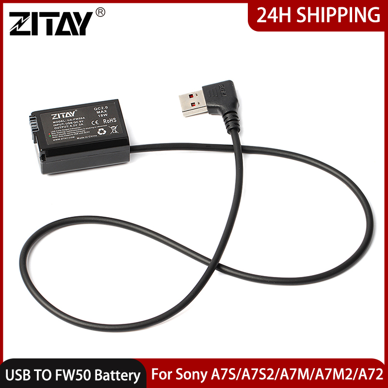 Photography Lighting For Dummies - ZITAY USB - FW50 カメラダミーバッテリー Sony