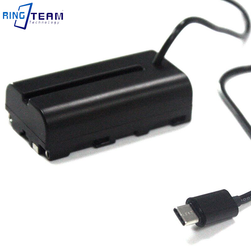 Type C 電源ケーブルと NP-F550 NP-F970 - Photography Lighting For Dummies のレビューと価格