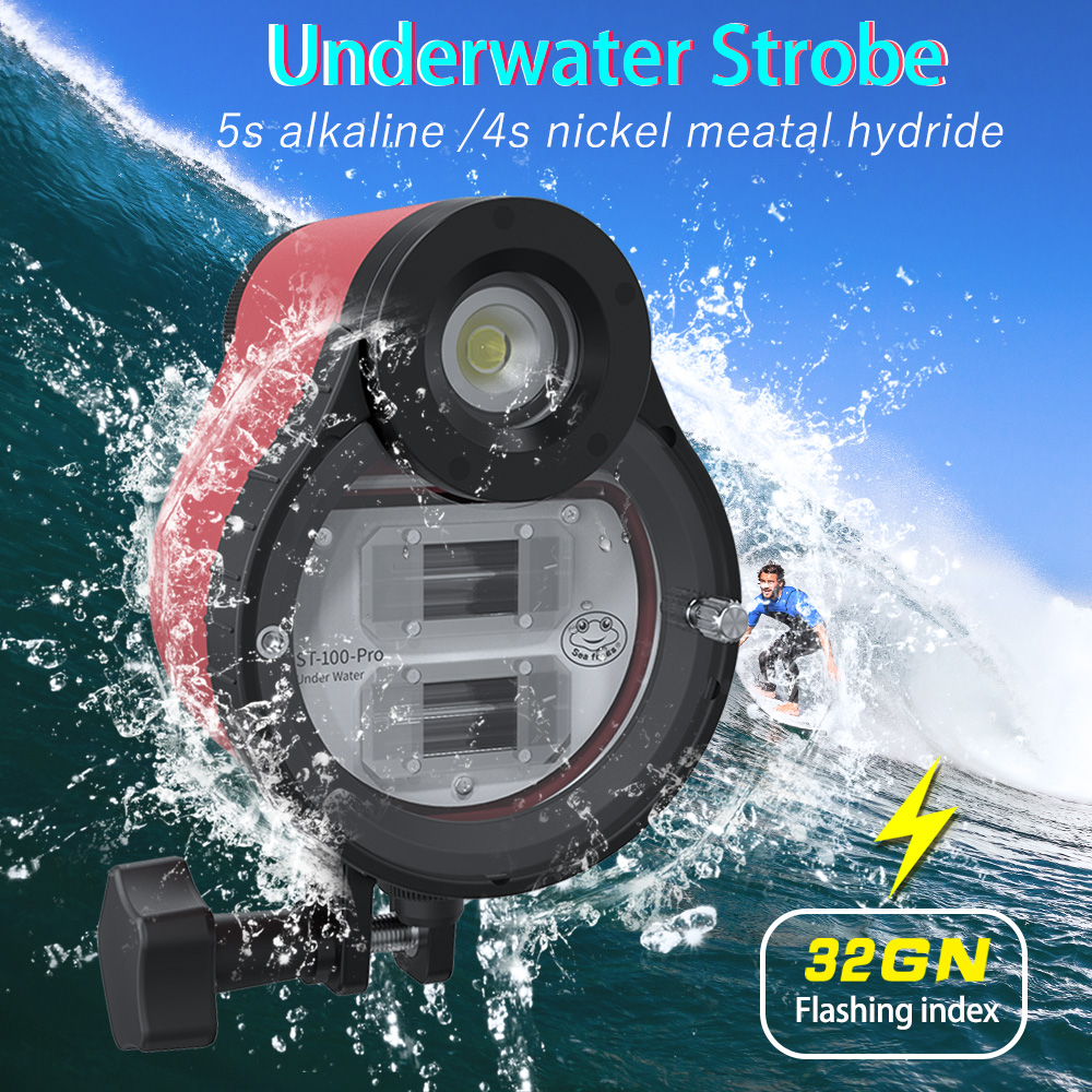 水中写真ストロボ,Seafrogs-ST-100プロ,ダイビ - Photography Lighting Brand のレビューと価格