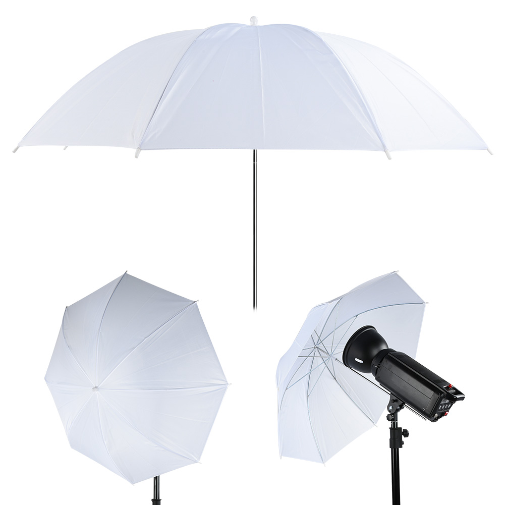 33 インチ半透明ホワイトソフト傘写真撮影スタジオ用フラッシ - Photography Lighting Diffuser のレビューと価格