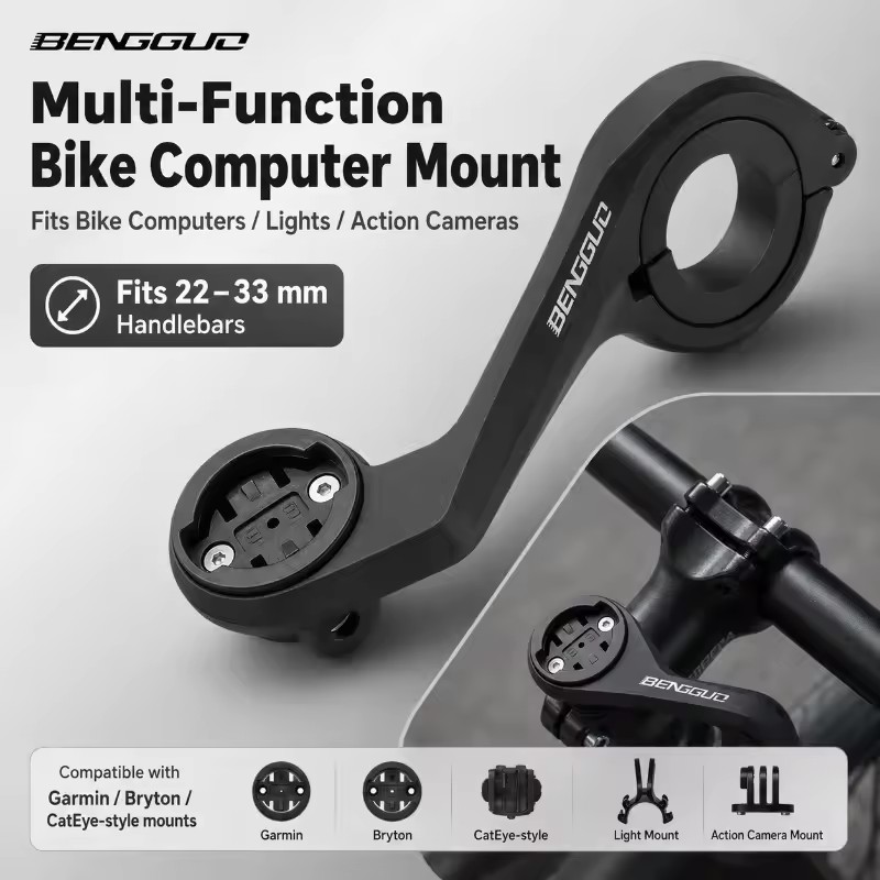 GPS バイクコンピューターマウントホルダー延長ブラケット  - Photography Lighting Gear のレビューと価格