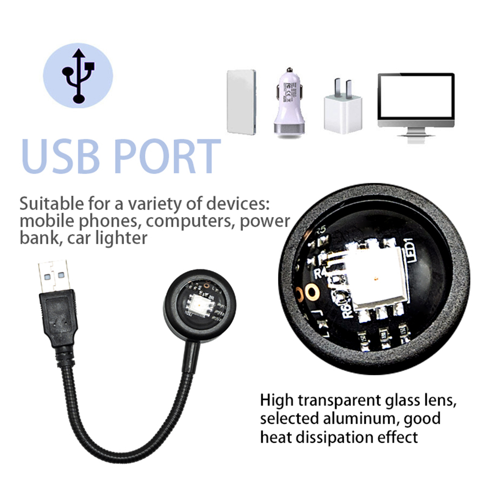 USB LEDサンセットランププロジェクターナイトライトゴー - Photography Lighting Home のレビューと価格