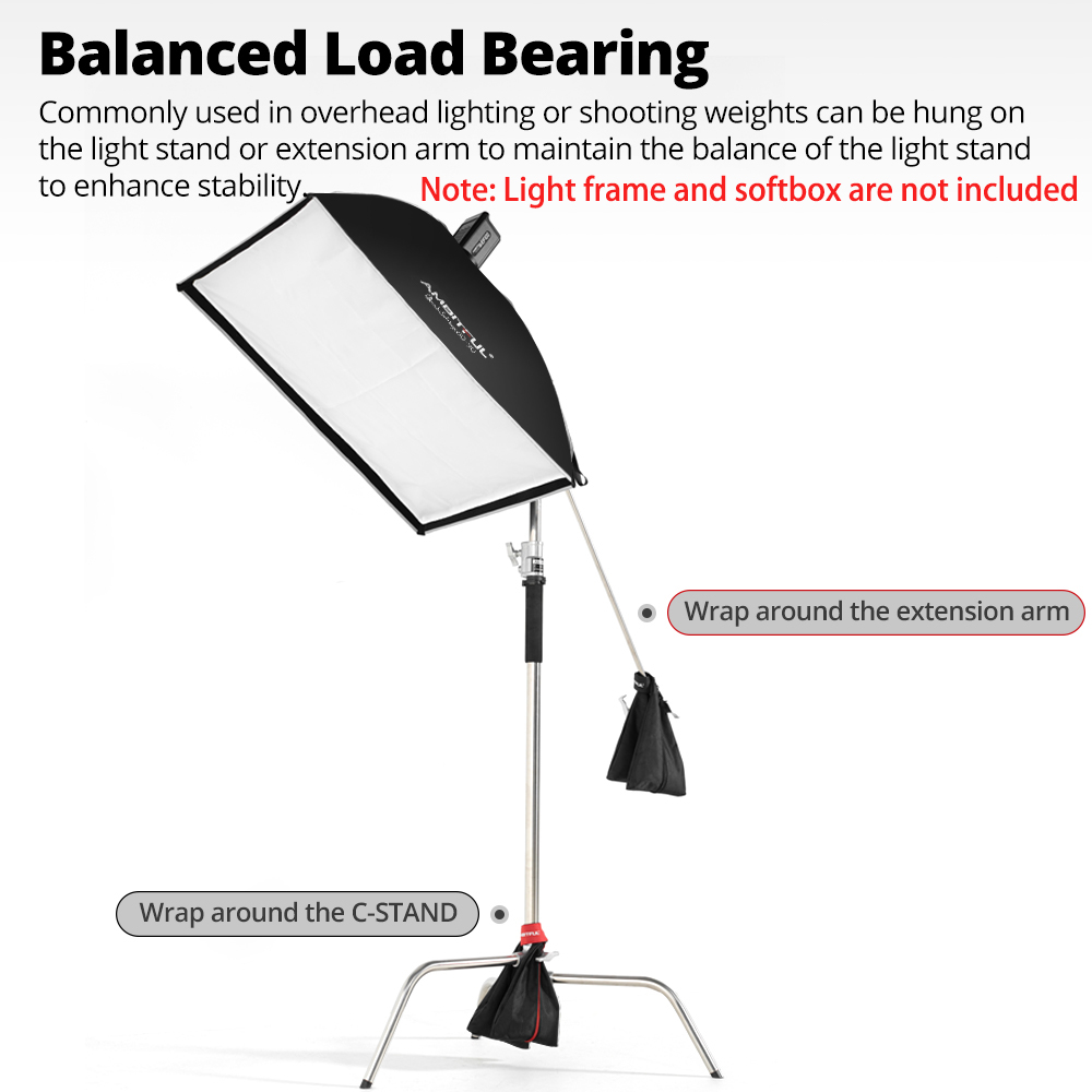 Ambitful Photography サンドバッグ 5K - Light Stand Sandbag のレビューと価格