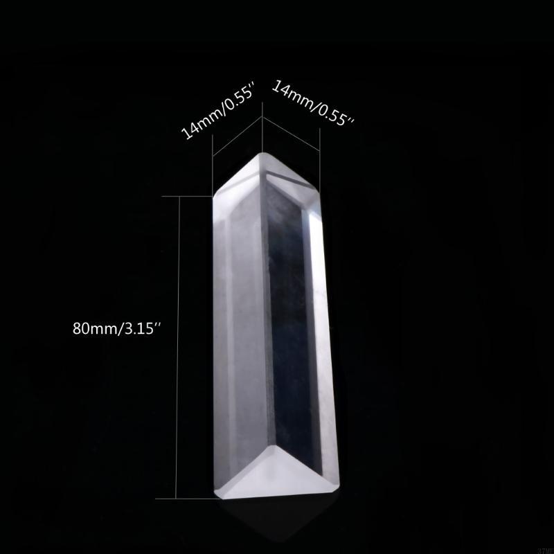 37ME 三角プリズム光学ガラスクリスタルレインボーメーカー - Photography Lighting Triangle のレビューと価格