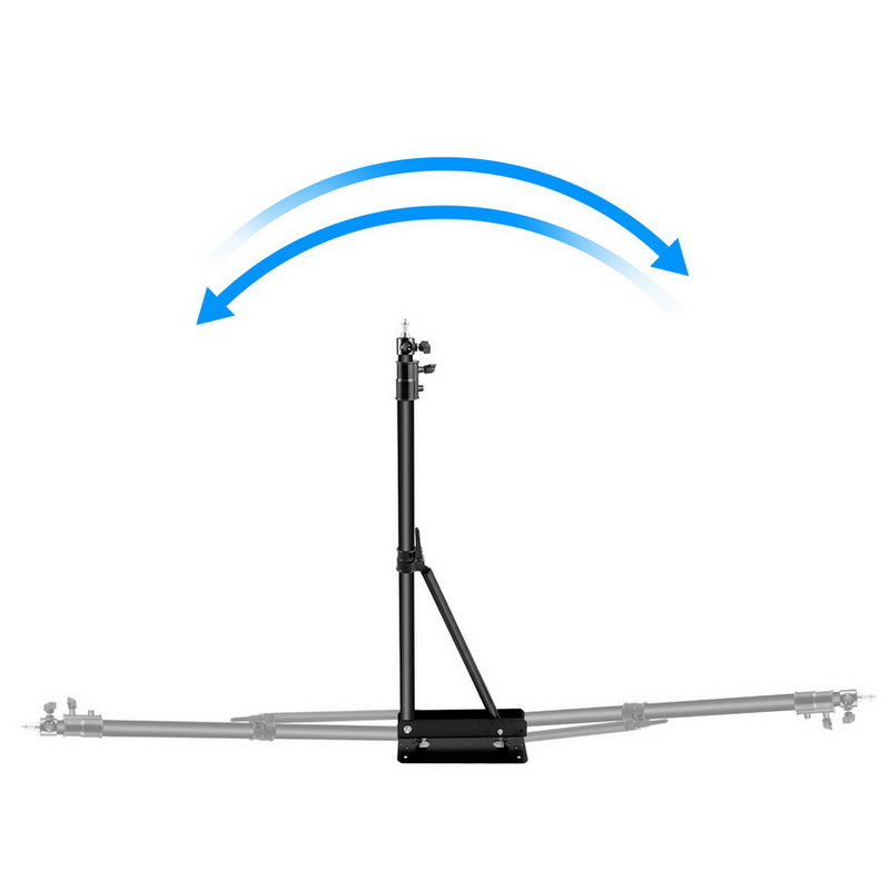 三角形のベースを備えた壁取り付けブームアーム,最大長さ51イ - Photography Lighting Triangle のレビューと価格