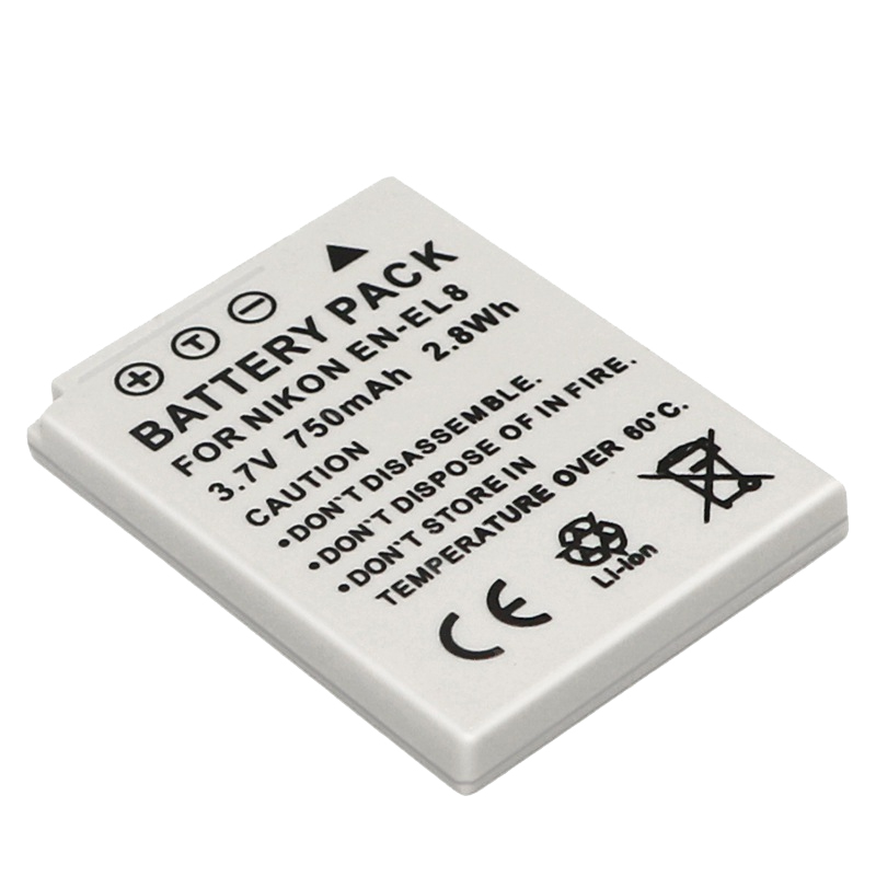 EL8 ENEL8 750mah カメラバッテリー EN-E - Nikon Camera D3500 のレビューと価格
